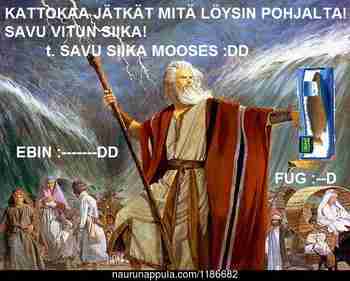 Luvatun kansan eväät :-----------DD