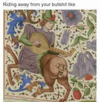 Ratsastelen pois paskanjauhannastasi