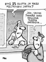 Vaimo tykkää jaffasta