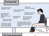 virgin vessakäynti vs The Chad Earthquake