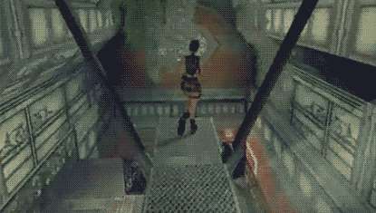 Lara hyppää