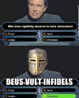Deus vult, motherfuckers