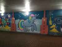 Kontulassa vandalismia