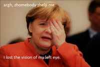 merkeli puolisokeana