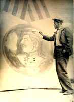 Ansiomitalia piirtämässä