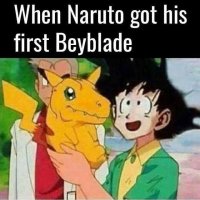 Kun Naruto sai ensimmäisen Beybladensa