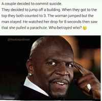 "Mitä sun repussa on?" "Tiiliä."