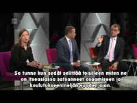 Sedät innokaasti selittelee