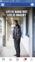 Leif is hagert