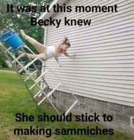 Oisit pysynyt keittiössä.