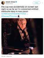 Daenerys Targaryen, Breaker of Chains, Drinker of spiced latte