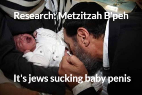 Juutalainen homopedari imee vauvan mulkkua