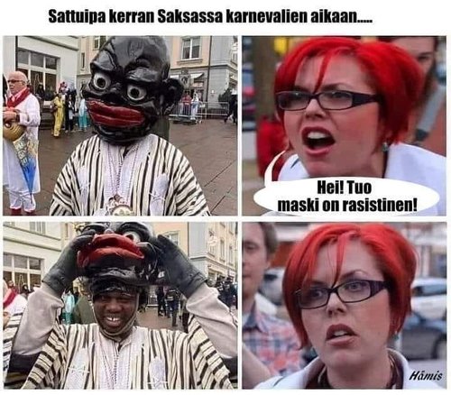 rasistinen maski