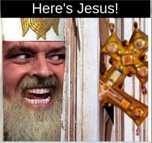 Venäjän Jeesus ei koputa. Se tulee ovesta läpi.