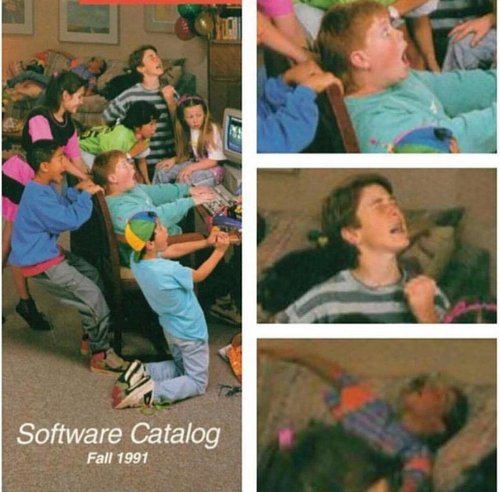 PC-pelaamista 90-luvulla