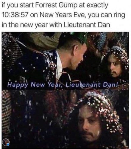 Lieutenant Dan´s New Year