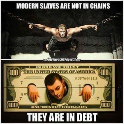 Velka on totta orjat. Te kuulutte suomen orjaluokkaan