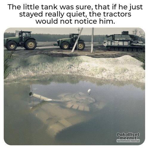 tankki piilossa