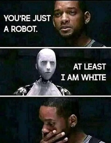 white robot