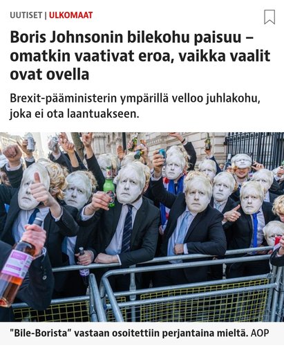 Meillä ei äänestellä.