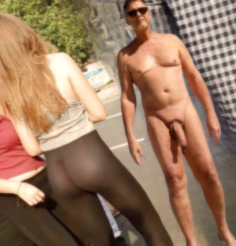 Ric flashing cock with milf 2