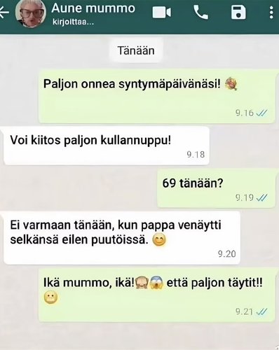 onnea mummolle