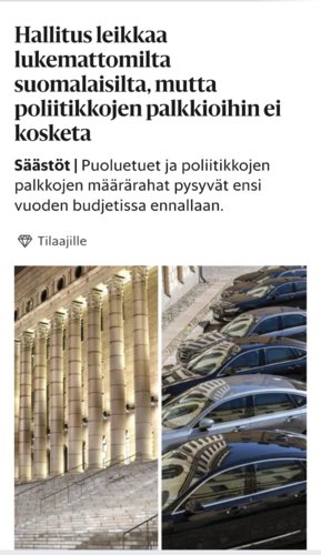 Eipä yllättänyt