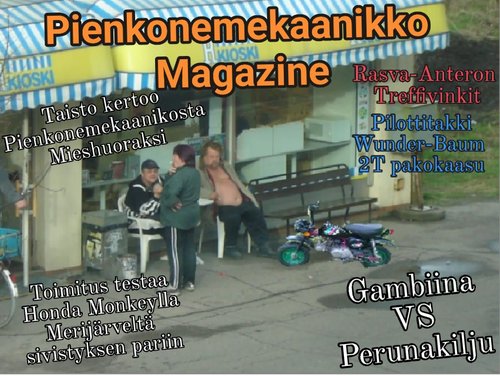 pienkonemekaanikko magazine