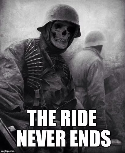 the ride never ends