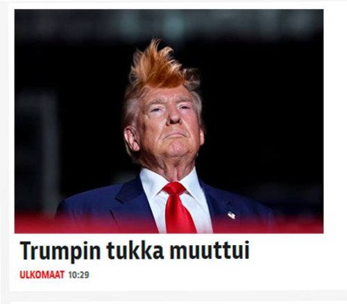 trumpin tukka