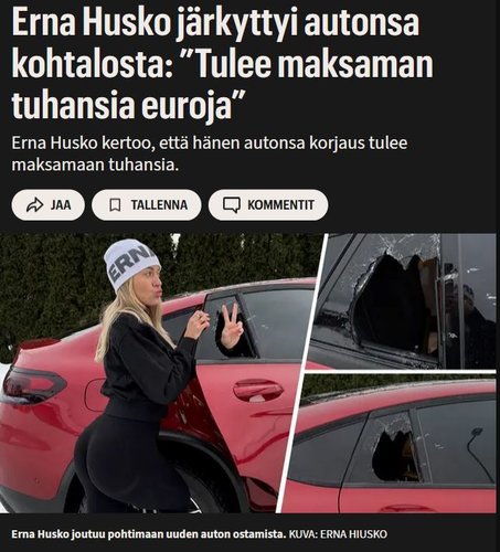 Voi vittu tuossakin pitää tunkea tuo jättiperse esiin