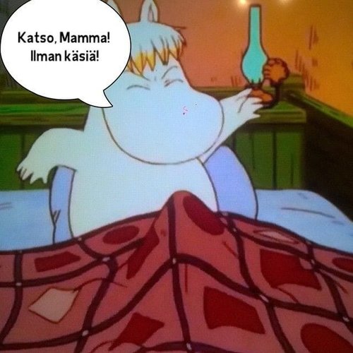 katso ilman käsiä