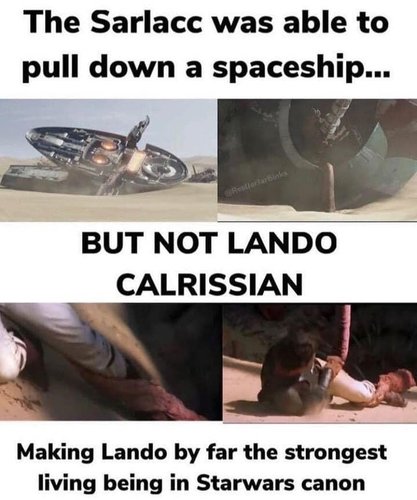 sarlacc vs lando carlissan