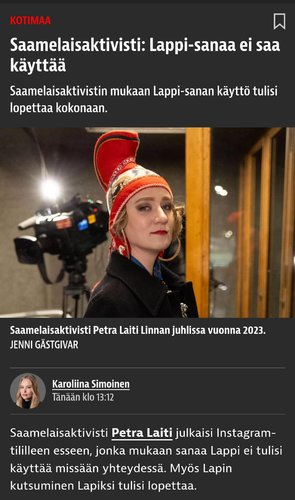 saamelaisaktivisti