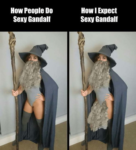 Sexy Gandalf