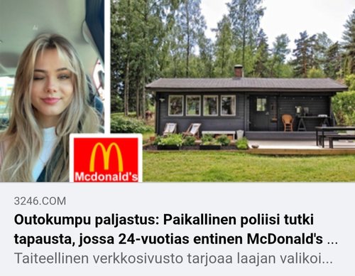 Huijauslinkissä pieni käännösvirhe