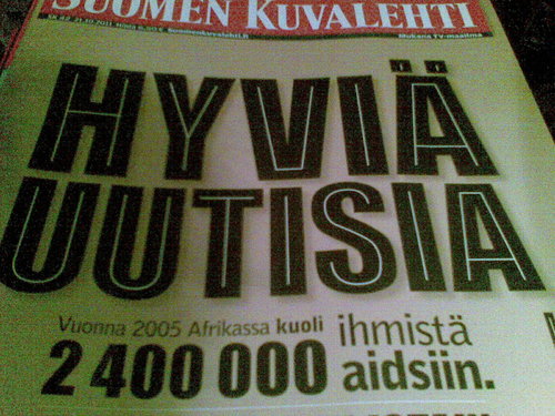 Hyvä uutinen