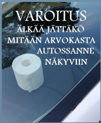 arvokasta tavaraa