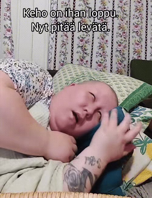 Nyt pitää levätä