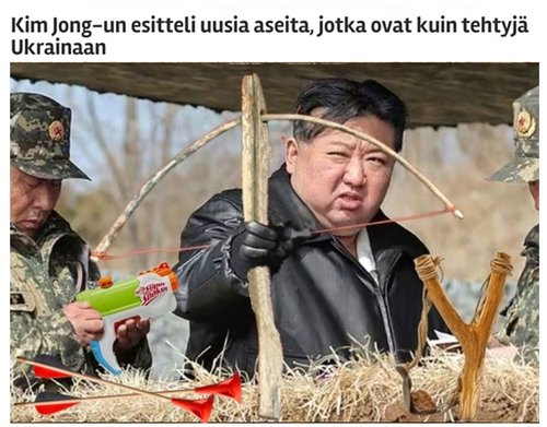 kimillä uusia aseita