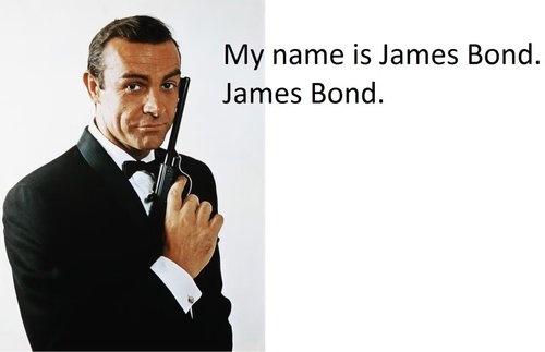 james bond