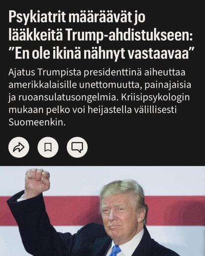 kun ei pystytä käsittelemään todellisuutta