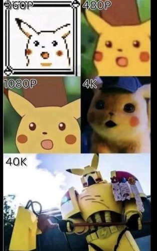 Pikachun resoluutiot