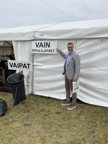 Ripulilasten teltta