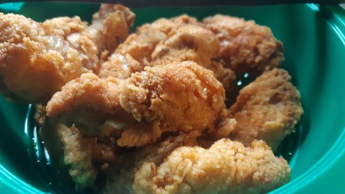 Tuli hyvin rouheeta wingssiä