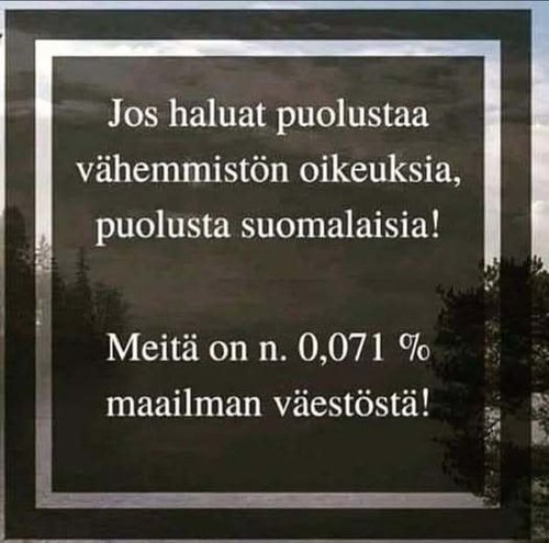 Ozzy ja vähemmistön suojelu