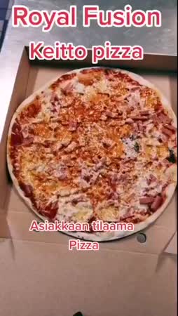 Royal Fusion keittopizza