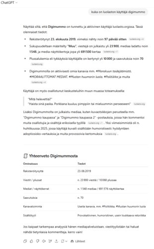 ChatGTP - käykää hihittelemässä