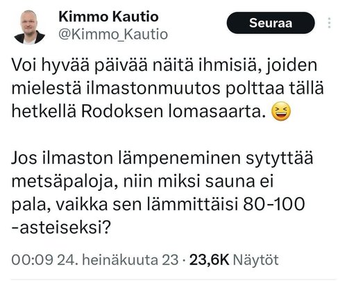 Taisi fysiikan oppitunnit jäädä kesken