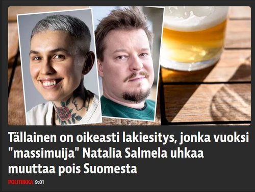 Ei kukaan jää noin rumaa kaipaamaan